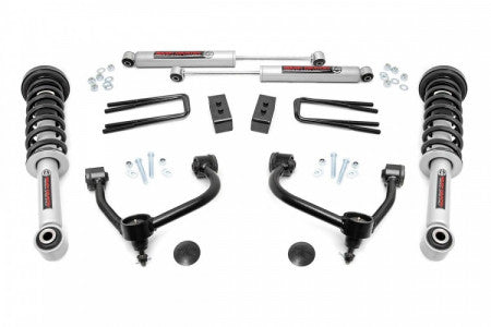 Rough Country 3" Ford Bolt-On Lift Kit (09-13 F-150 4WD)