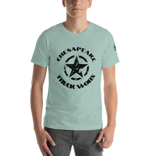 Buy heather-prism-dusty-blue Star Truck Work Short-Sleeve Unisex T-Shirt