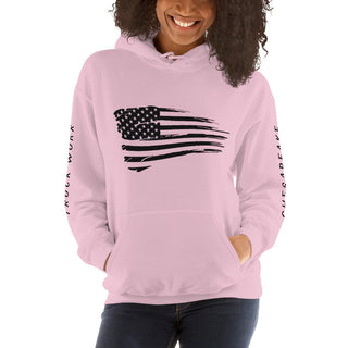 U.S.A. Flag Womens Hoodie