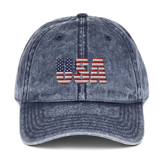 USA Vintage Cotton Twill Cap